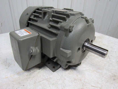 General Electric DBL Shaft 7.5 Hp Electric Motor 230/460V 213TZ Frame 1750RPM