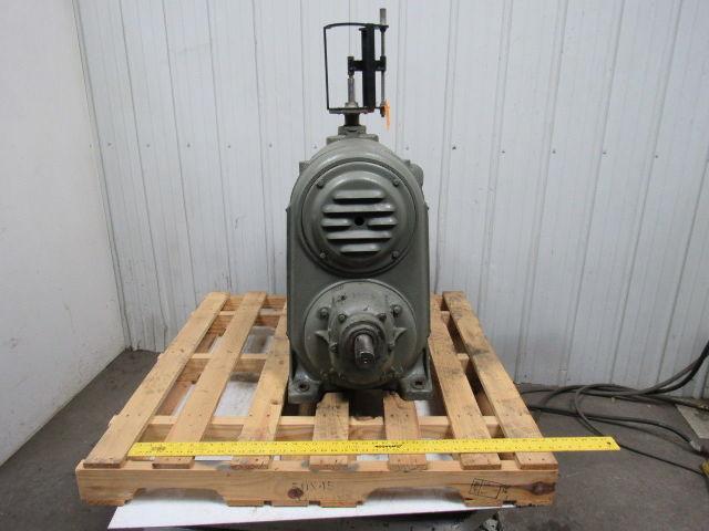 US Motors Varidrive Adjustable Speed Reducer 10Hp 208-220/440V 2.76:1 Ratio
