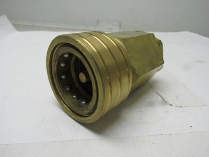 Parker BH12-60W Brass Quick Coupling 1-1/2" Body 1-1/4"NPT Female Thread