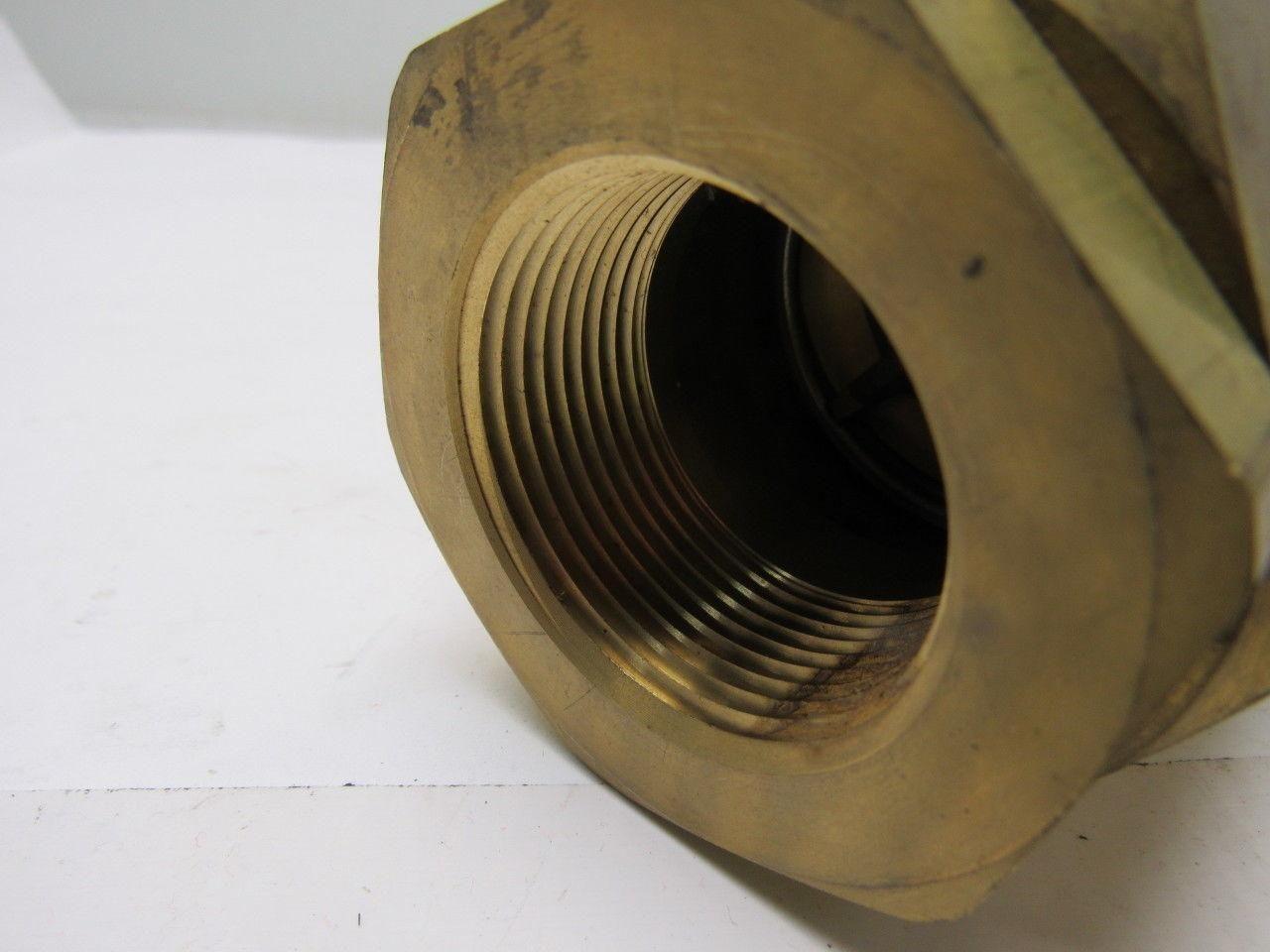 Parker BH12-60W Brass Quick Coupling 1-1/2" Body 1-1/4"NPT Female Thread