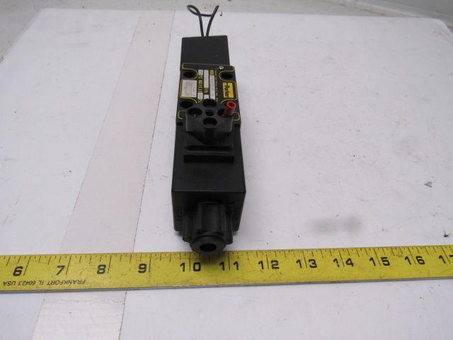 Parker D1VW4CNJSF 72 Hydraulic Directional Control Solenoid Valve  24V 5000PSI