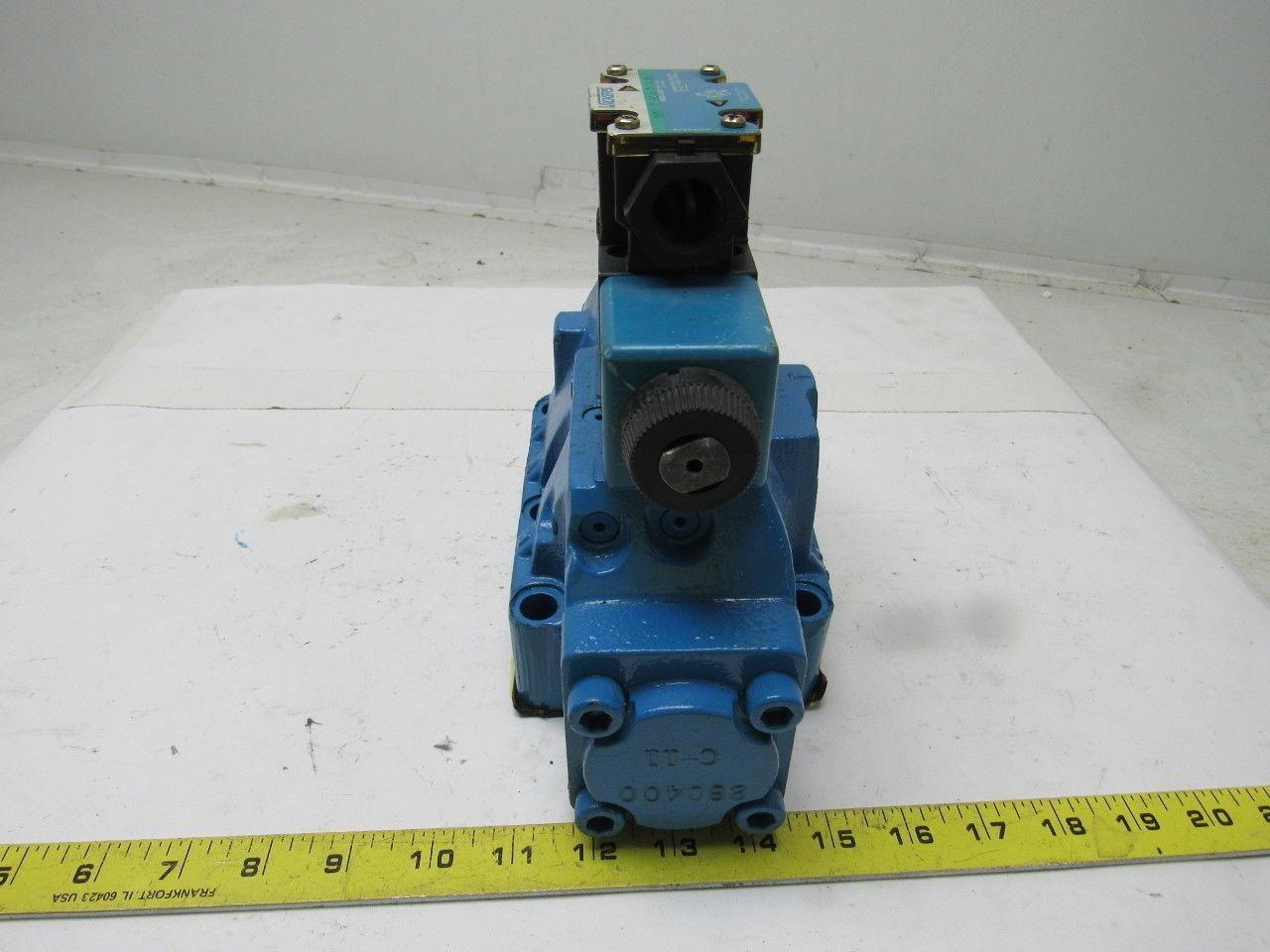 Vickers DG5S-8-6C-M-FW-B5-30 Hydraulic Valve W/DG4V-3S-6C-M-FW-B5-60 Pilot Valve
