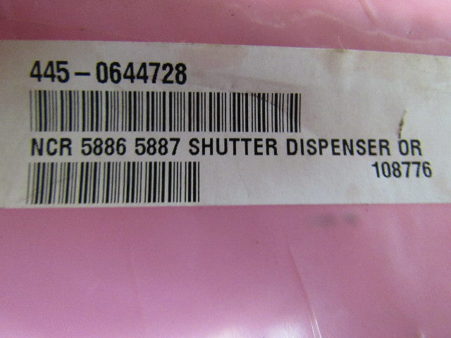 NCR 445-0644728 ATM Machine Shutter Dispenser Assembly