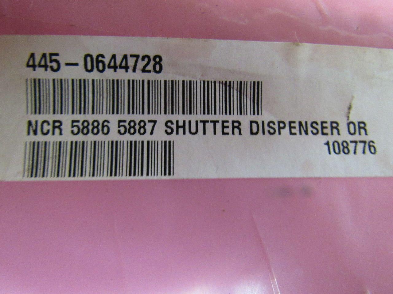 NCR 445-0644728 ATM Machine Shutter Dispenser Assembly