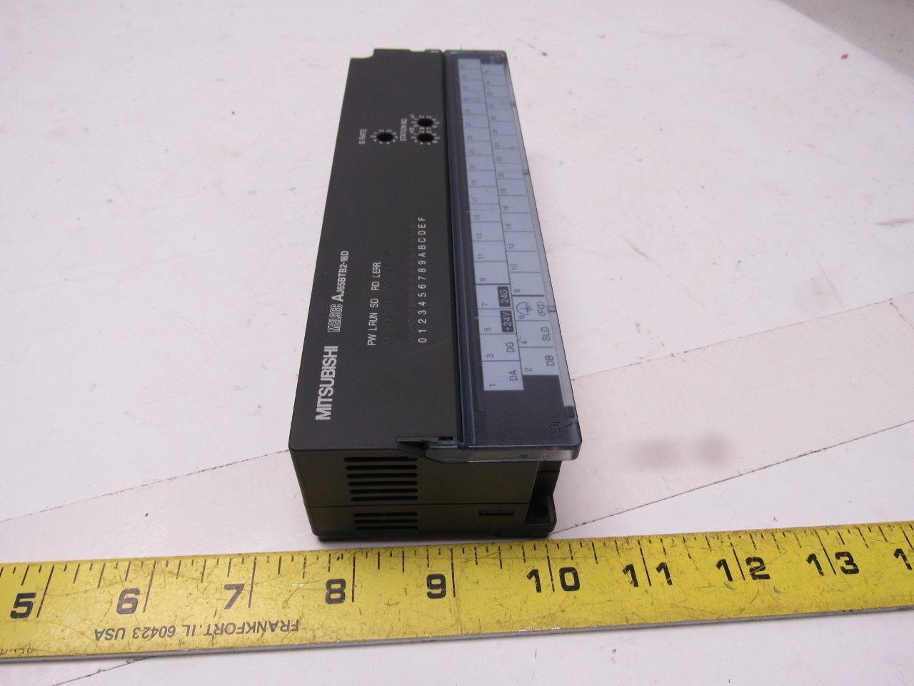 Mitsubishi Melsec  AJ65BTB2-16D CC-link Input Unit 24Vdc 7mA