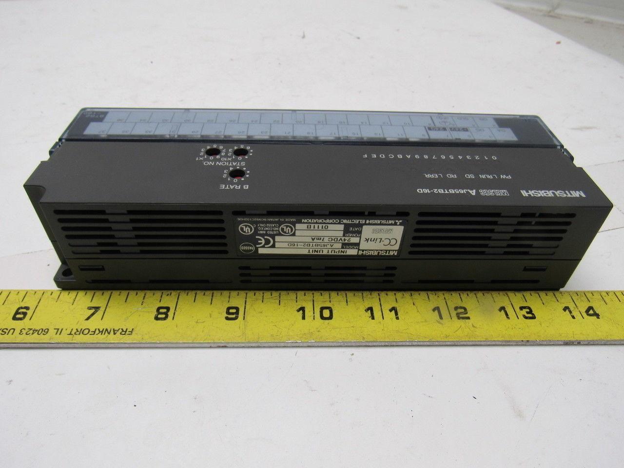 Mitsubishi Melsec  AJ65BTB2-16D CC-link Input Unit 24Vdc 7mA