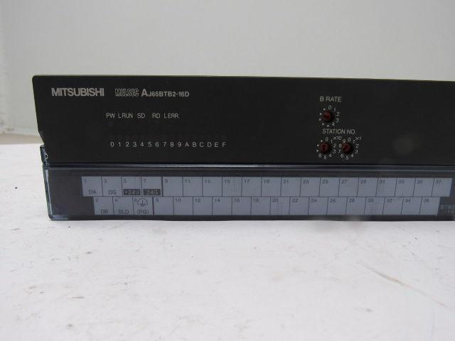 Mitsubishi Melsec  AJ65BTB2-16D CC-link Input Unit 24Vdc 7mA