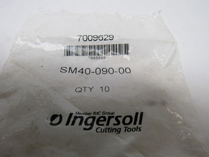 Ingersoll Cutting Tools SM40-090-00 Insert Screw Bag of 10