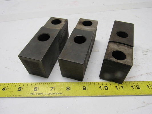 10MSH0 Lathe Chuck Top Jaws 4-5/8" X 1-7/8" X 1-1/2" Lot Of 3