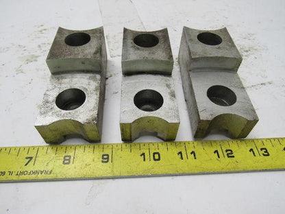 Lathe Chuck Aluminum Top Jaws 3-3/4" X 1-3/8" X 1-1/2" Lot Of 3