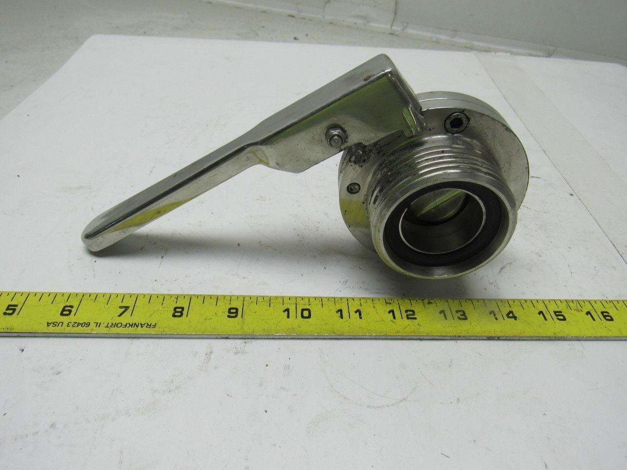 1-1/2" Stainless Steel Butterfly Valve