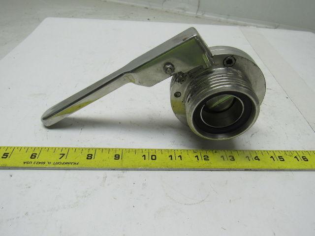 1-1/2" Stainless Steel Butterfly Valve