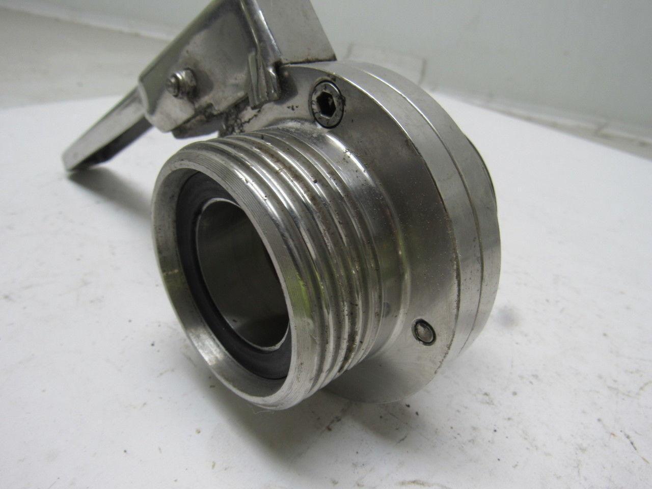 1-1/2" Stainless Steel Butterfly Valve