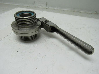 1-1/4" Stainless Steel Butterfly Valve