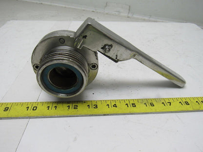 1-1/4" Stainless Steel Butterfly Valve