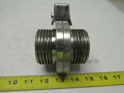 1-1/4" Stainless Steel Butterfly Valve