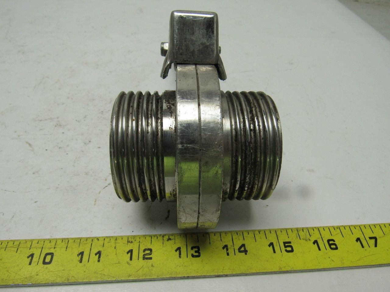 1-1/4" Stainless Steel Butterfly Valve