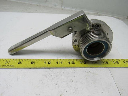 1-1/4" Stainless Steel Butterfly Valve