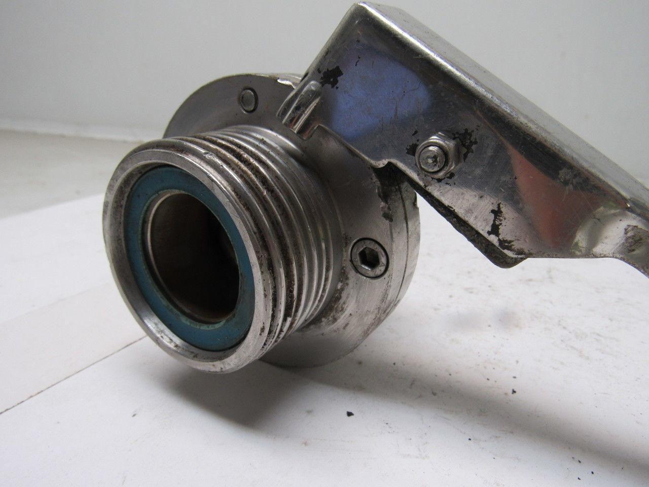 1-1/4" Stainless Steel Butterfly Valve