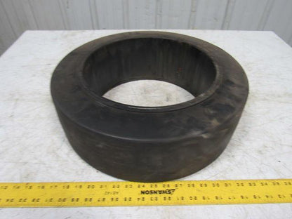 Superior Tire 18x6x12-1/8 Press On Forklift Wheel Tire Hard Rubber Smooth