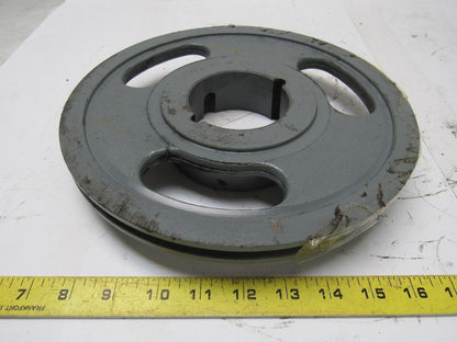 1-3V10.5 1 Groove 10-1/2" Pulley/Sheave  2517 Bushed Bore