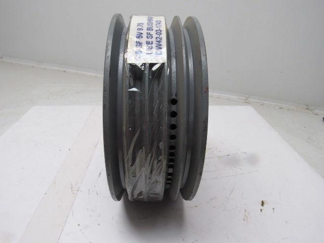 55V9.75 5 Groove 9-3/4" Pulley/Sheave SF Bushed Bore
