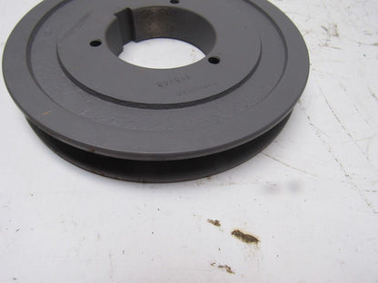 Browning 1B5V68 7-1/8" Pulley Cast Iron 1 Groove A B or 5V Belt B Bushed Bore