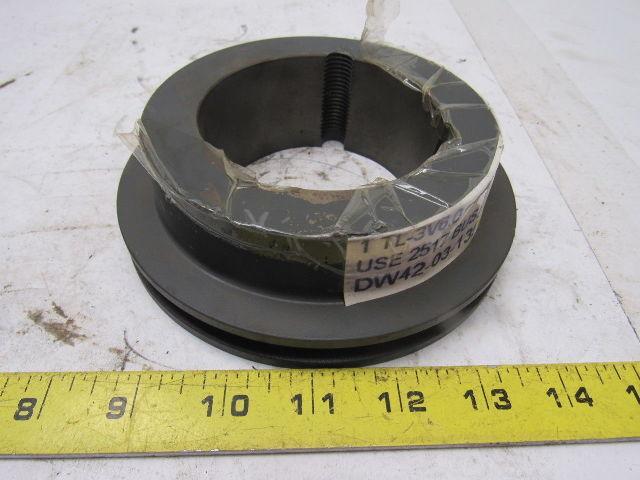 1-3V6.0 Single Groove 6" Pulley/Sheave 2517 Bushed Bore