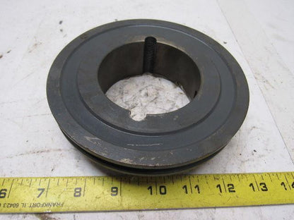 1-3V6.0 Single Groove 6" Pulley/Sheave 2517 Bushed Bore