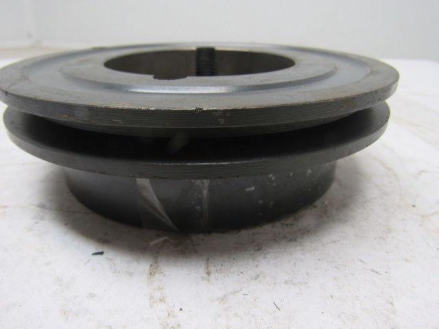 1-3V6.0 Single Groove 6" Pulley/Sheave 2517 Bushed Bore
