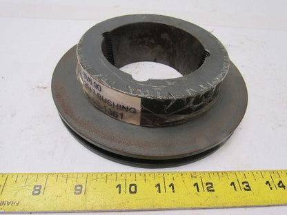 1-3V6.9 1 Groove 6.9" 3V Pulley/Sheave 2517 Bushed Bore