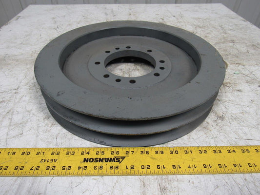 2D16.9 2 Groove 16.9" D Pulley/Sheave Special Bushed Bore
