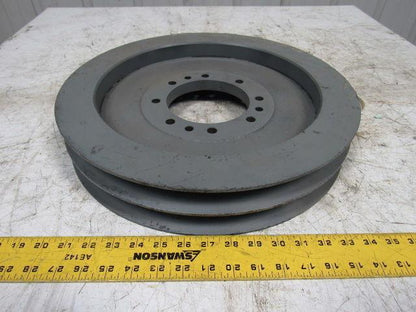 2D16.9 2 Groove 16.9" D Pulley/Sheave Special Bushed Bore