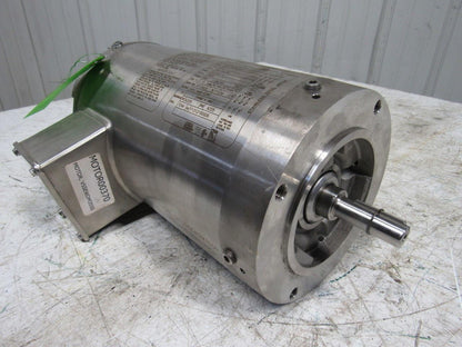 BALDOR VSSEWDM3550 1-1/2HP Washdown Motor 208-230/460v 3500RPM 56C