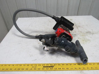 ASAHI A79PASG6FRW24D 1" Valve Pneumatic Actuator Assembly Spring Return 24VDC