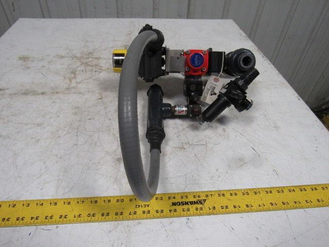 ASAHI A79PASG6FRW24D 1" Valve Pneumatic Actuator Assembly Spring Return 24VDC