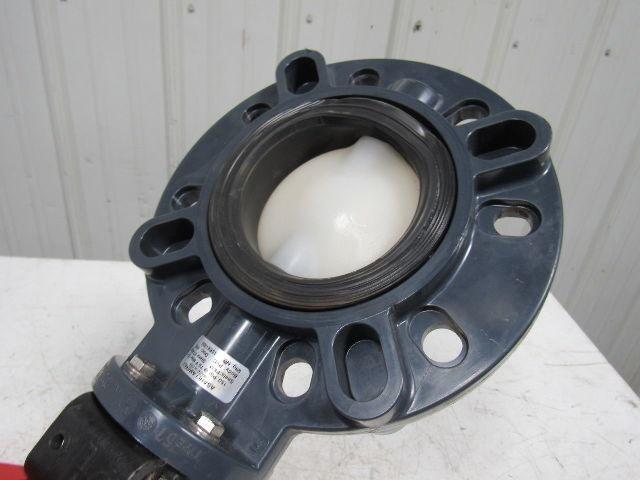 ASAHI D79PASC1FR 4" Butterfly Puneumatic Actuator Assembly W/ECKARDT SR1986