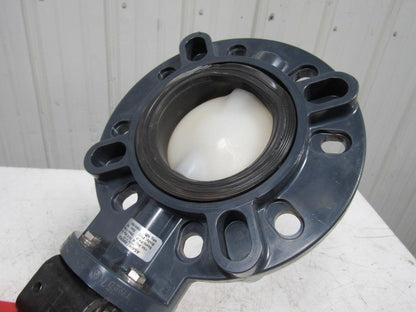 ASAHI D79PASC1FR 4" Butterfly Puneumatic Actuator Assembly W/ECKARDT SR1986