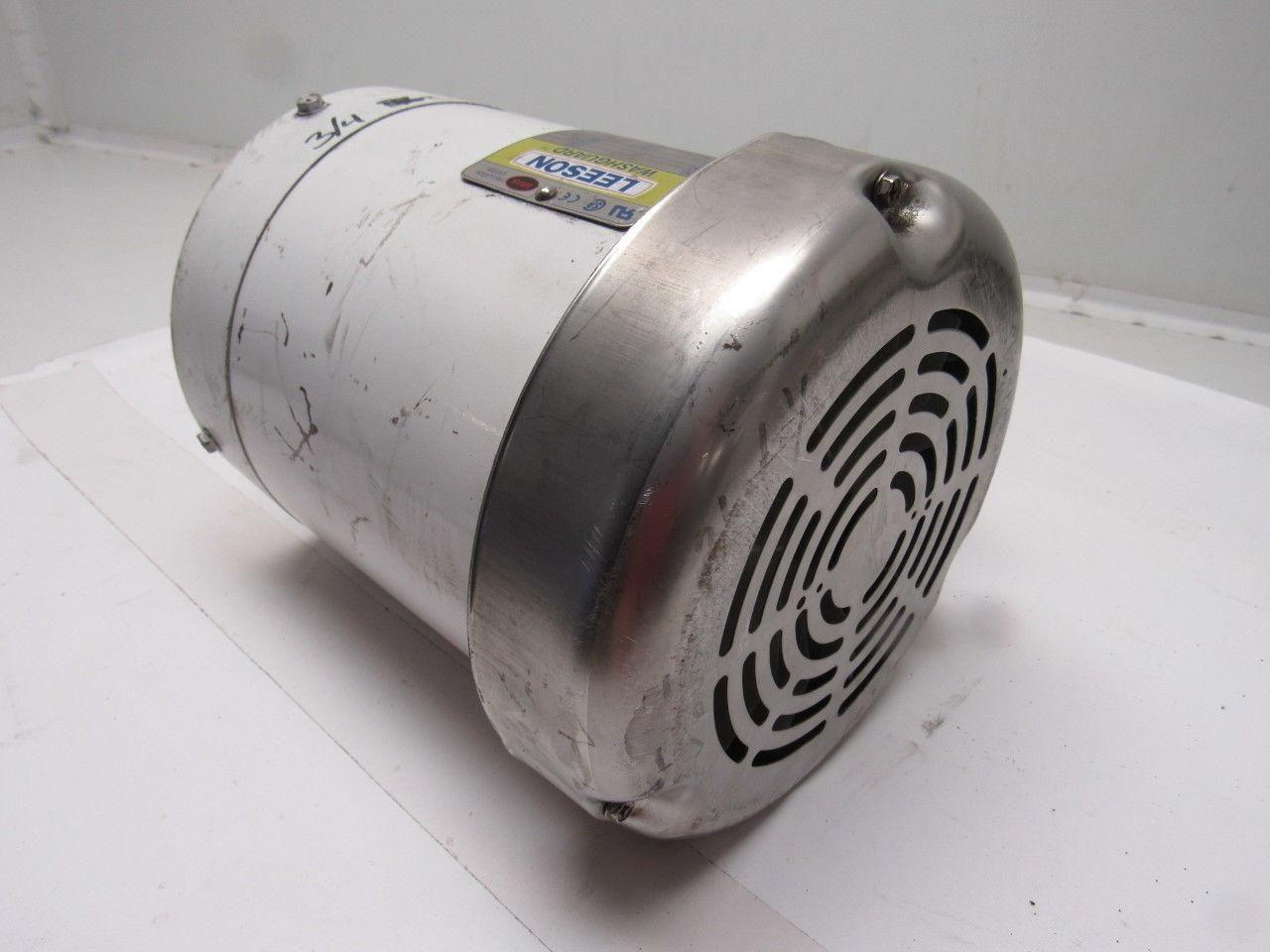 Leeson 116774.00 C6T34WC14C 3/4HP 3450RPM 208-230/460V 3PH Electric Motor