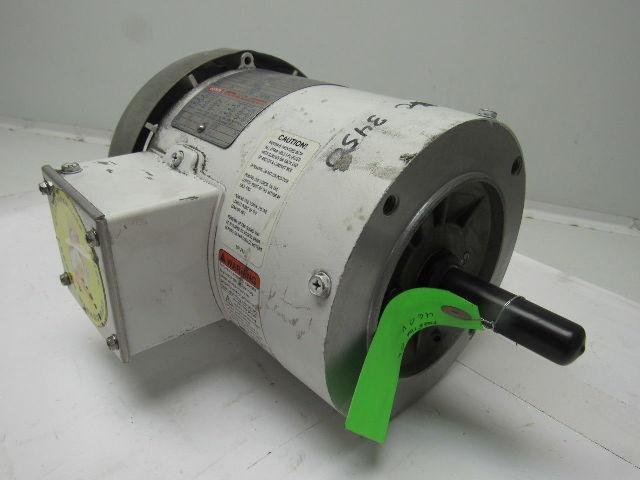 Leeson 116774.00 C6T34WC14C 3/4HP 3450RPM 208-230/460V 3PH Electric Motor