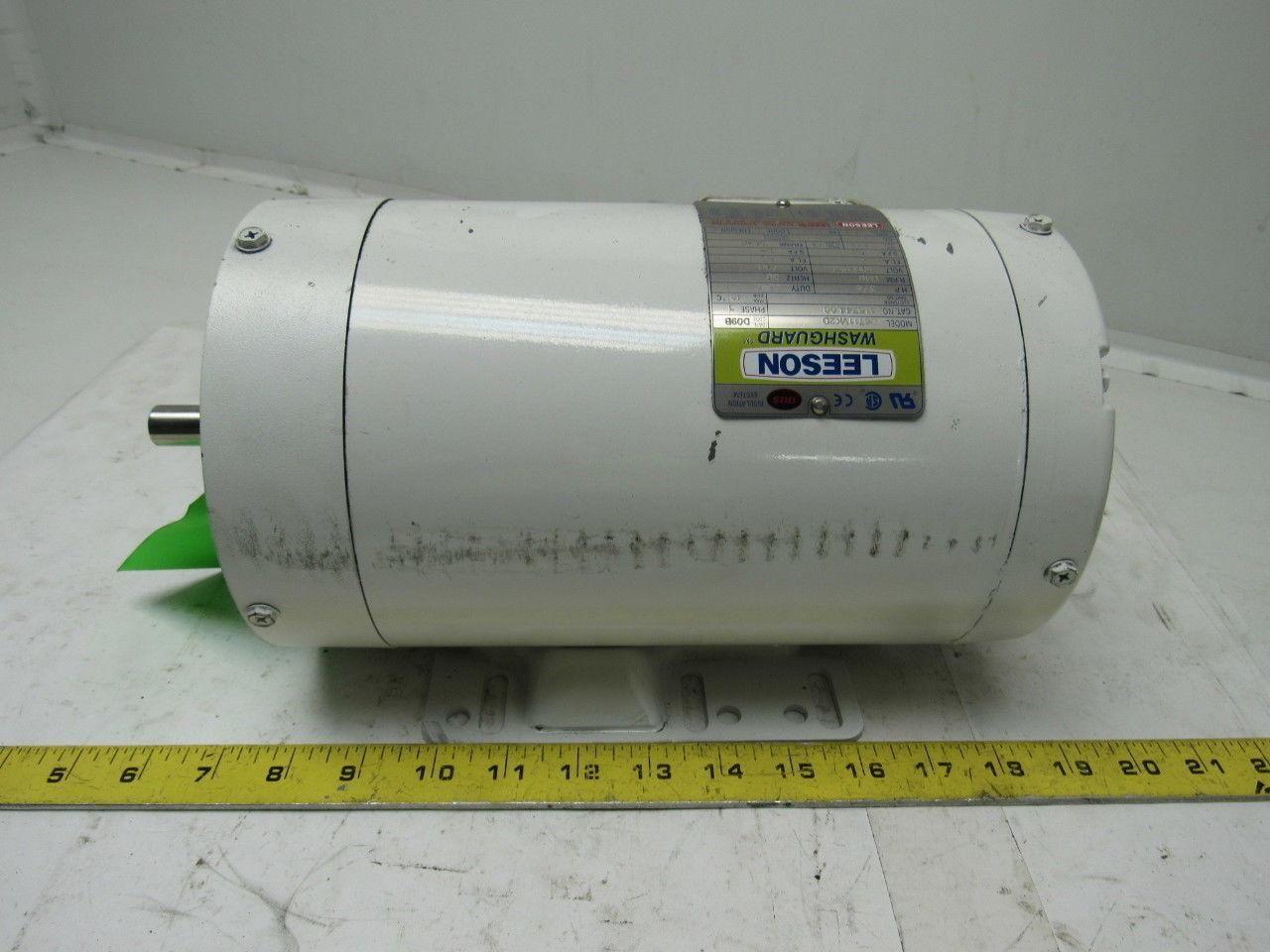 Leeson 115744.00 C6T11VK2D 3/4HP 1140RPM 208-230/460V 3PH Electric Motor