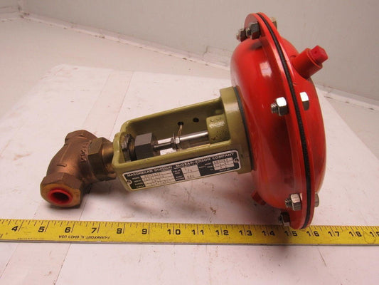 Masoneilan Division 32-24321 Diaphragm Actuator W/1/2" NPT Bronze Globe Valve