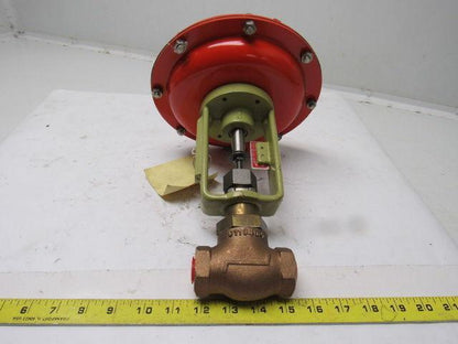Masoneilan Division 32-24321 Diaphragm Actuator W/1/2" NPT Bronze Globe Valve