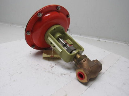 Masoneilan Division 32-24321 Diaphragm Actuator W/1/2" NPT Bronze Globe Valve