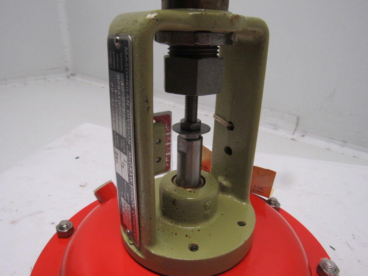 Masoneilan Division 32-24321 Diaphragm Actuator W/1/2" NPT Bronze Globe Valve