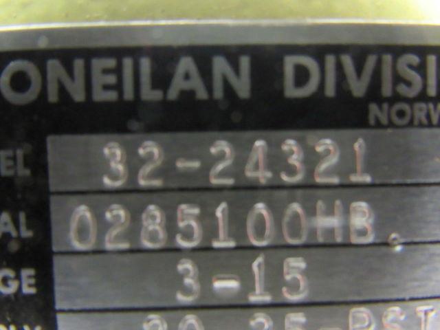 Masoneilan Division 32-24321 Diaphragm Actuator W/1/2" NPT Bronze Globe Valve
