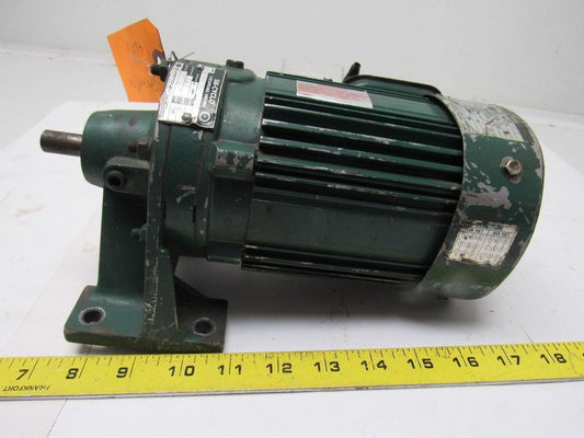 Sumitomo SM-Cyclo CNHM024075YA21 1/4HP Gear Motor 21:1 Ratio 208-230/460V 3Ph