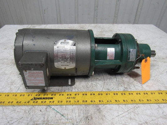 Sumitomo SM-Cyclo CNFJ4095Y17 1/2HP Gear Motor 17:1 Ratio 208-230/460V 3Ph