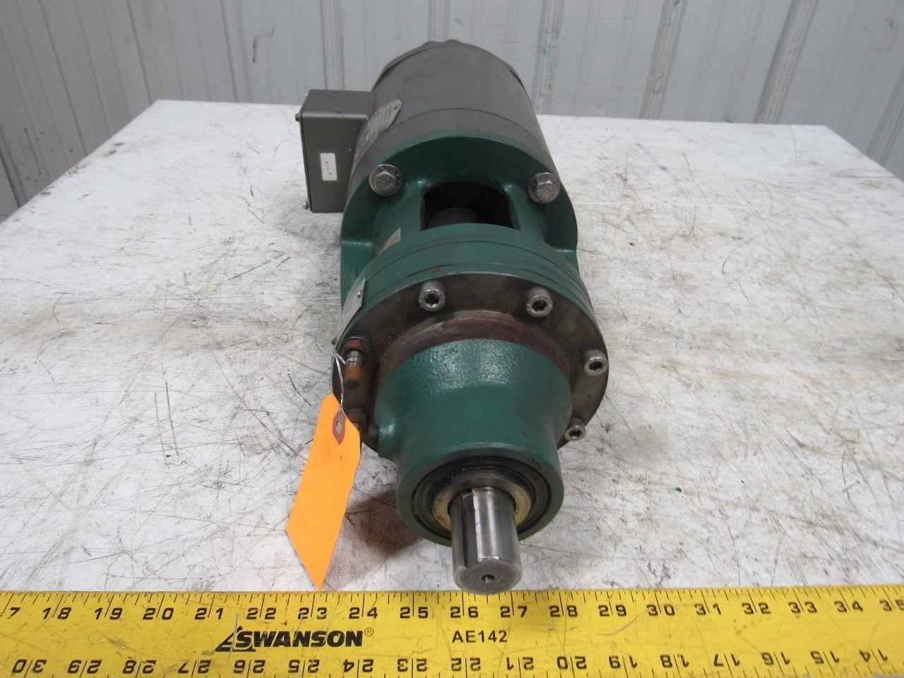 Sumitomo SM-Cyclo CNFJ4095Y17 1/2HP Gear Motor 17:1 Ratio 208-230/460V 3Ph
