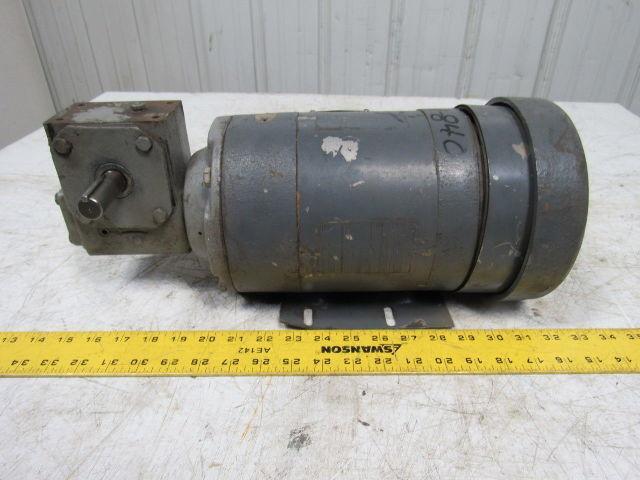 Hub City 02-20-21501-184 Double Shaft Gear Box 5:1 Ratio W/1/2HP 90a/100F DC